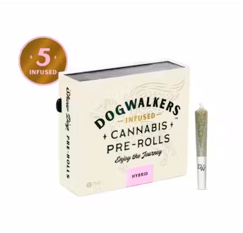 Photograph of Product: Pre-Rolls | Dogwalkers | Slapz 2.25g 5 Pack | Hybrid