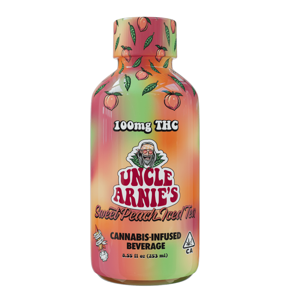 Photograph of product: Sweet Peach Iced Tea 8oz (100mg)