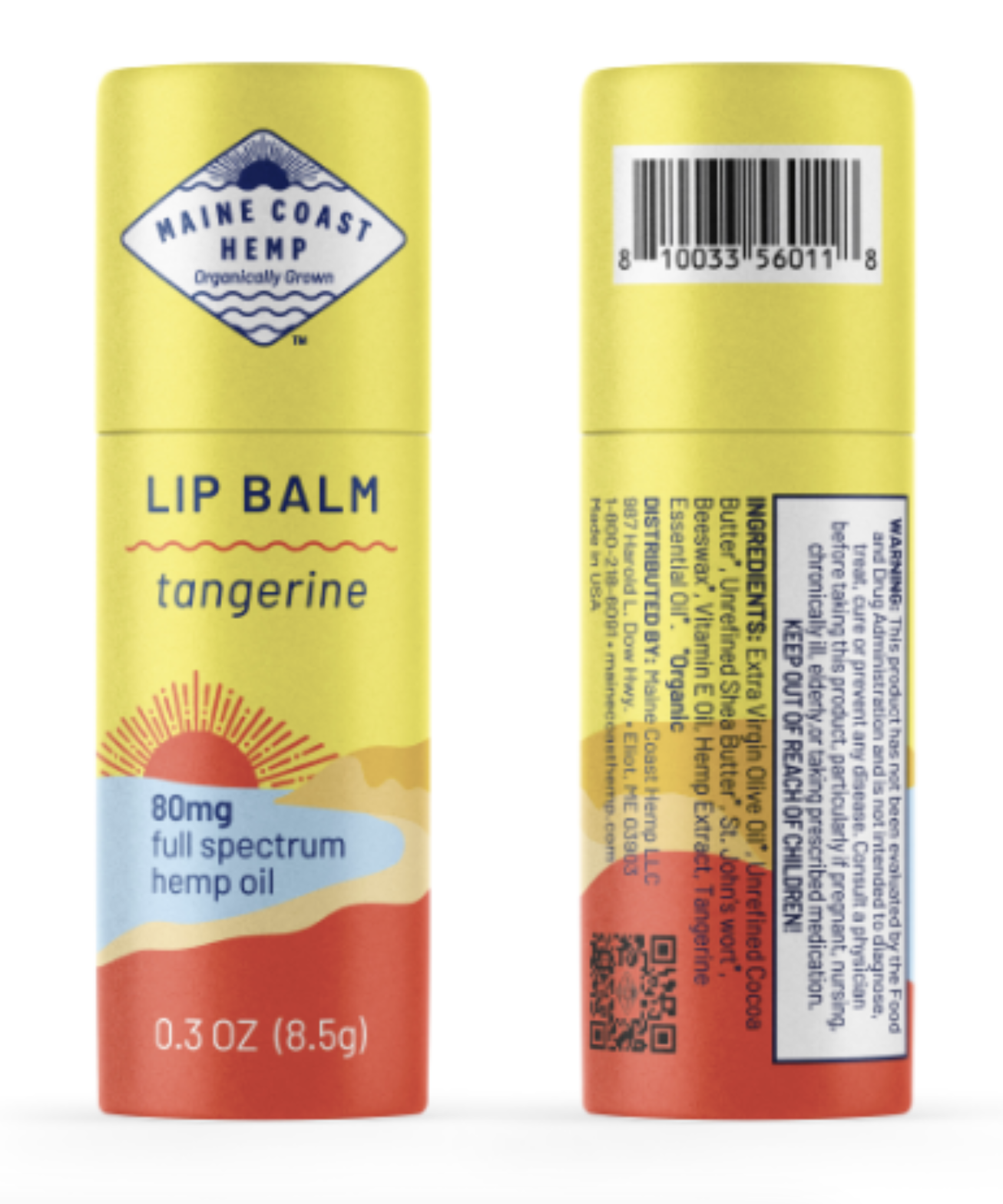 Photograph of product: 80mg CBD Lip Balm
