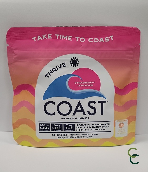 Photograph of product: Thrive Strawberry Lemonade 2:1:1 (CBG:CBC:TH-oui)