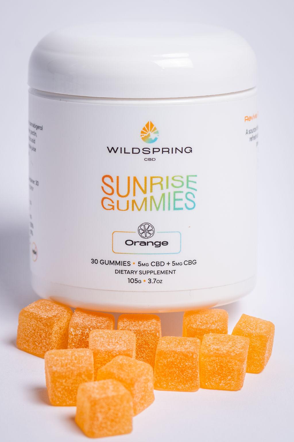 Photograph of product: Sunrise Gummies
