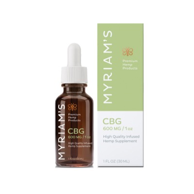 Photograph of product: Myriam's - CBG - CBG 600 Vanilla (20mg/ml) $70