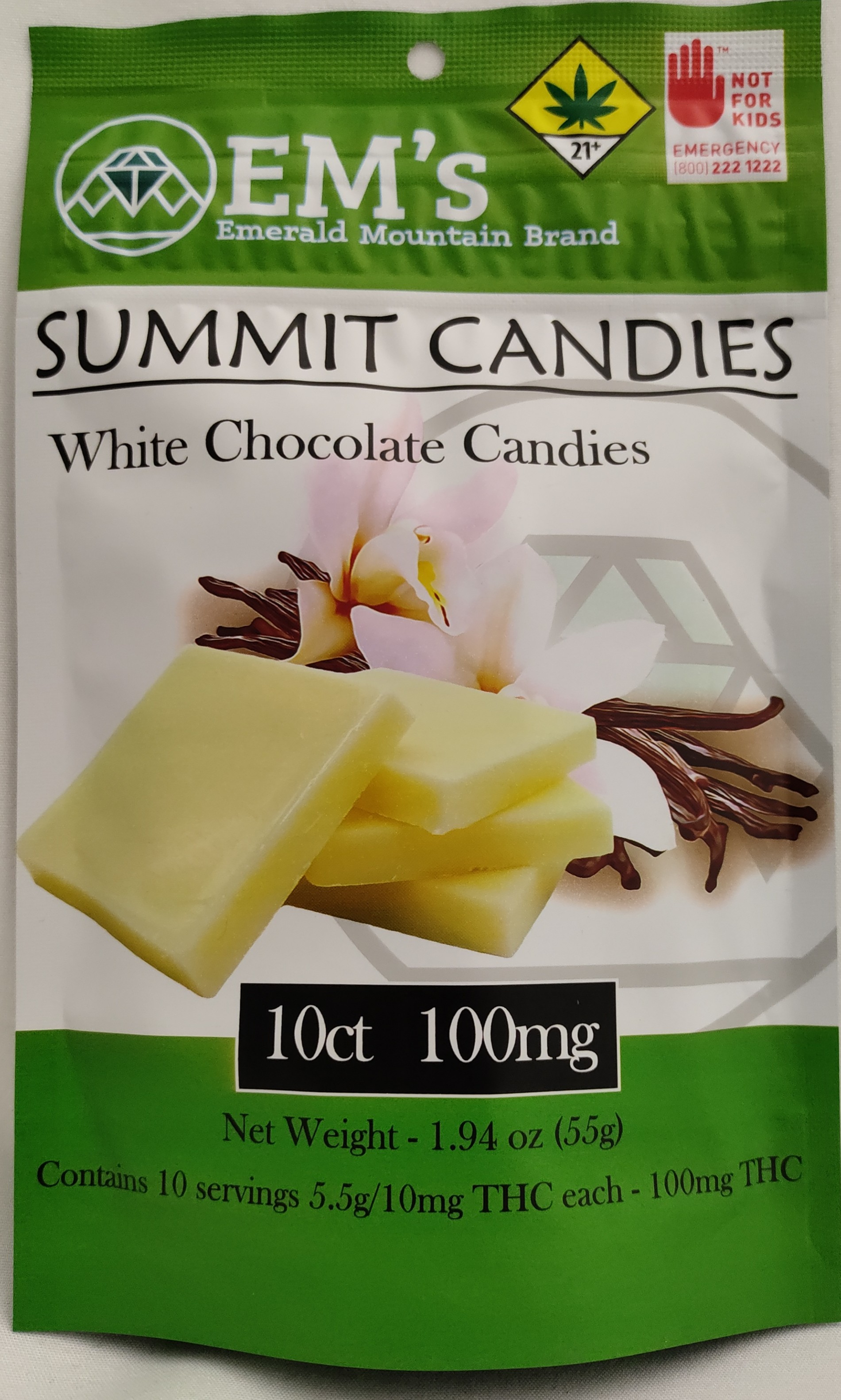 Photograph of product: White Chocolate | 10 Pack