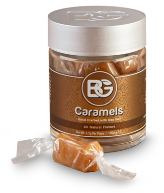 Photograph of product: Sea Salt Caramel 100mg (5-Pack | 20mg Each)