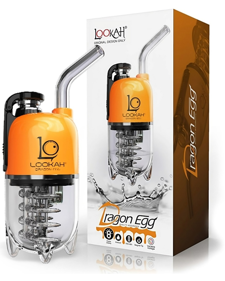 Photograph of product: Dragon Egg | Portable E Rig | Orange