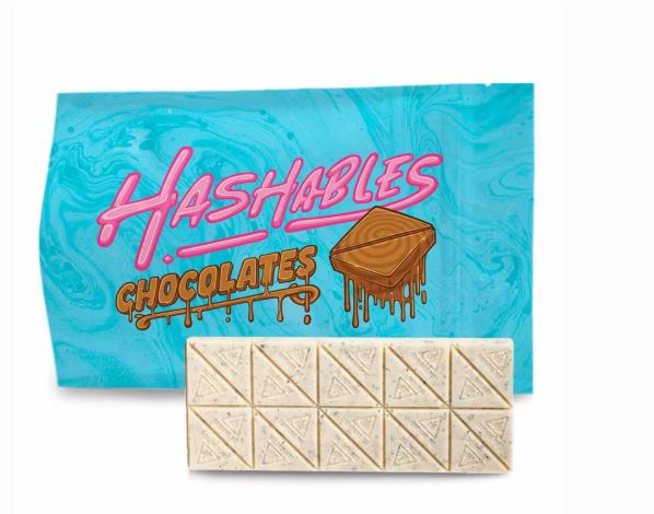 Photograph of product: au chocolatables Chocolates: Cookies & Cream | 100mg TH-oui | 20pk