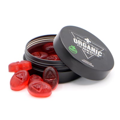 Photograph of product: Grape | 50mg | TH-oui Distillate Troches | 15pk