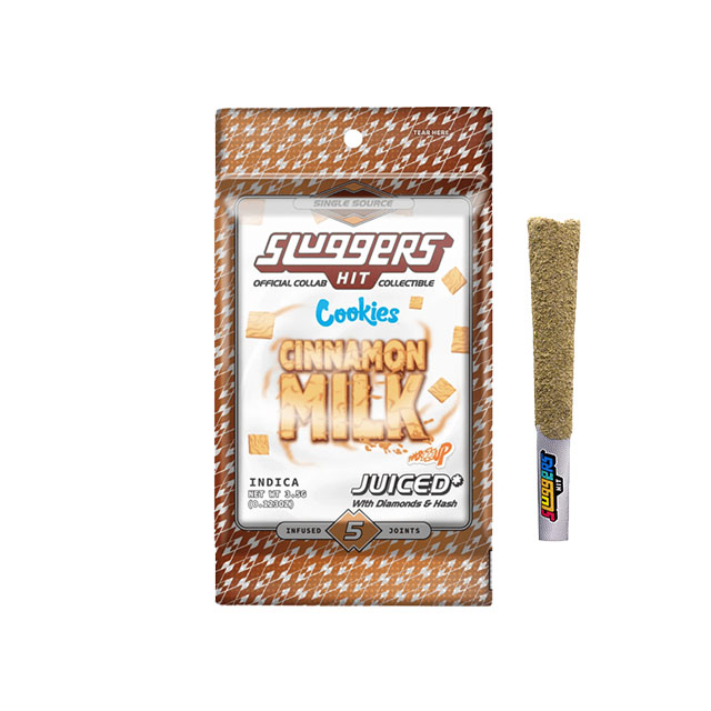 Photograph of product: Sluggers - Cinnamon Milk 3.5g  5Pk Infused Prerolls Oui'd