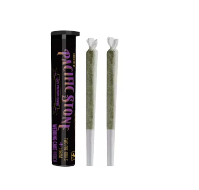 Photograph of product: Wedding Cake .5g Preroll 2-Pack - 