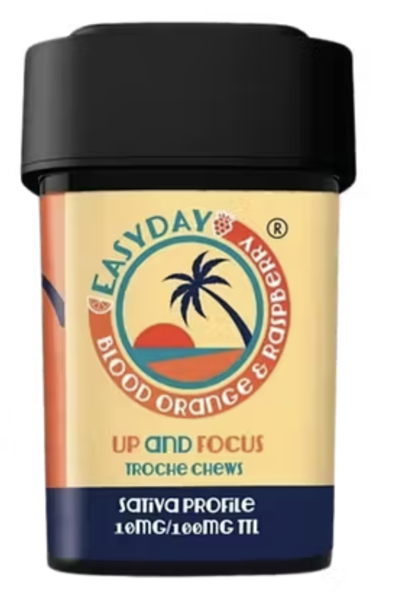Photograph of product: Blood Orange Raspberry (Up & Focus Container 10 mg x 10ct)
