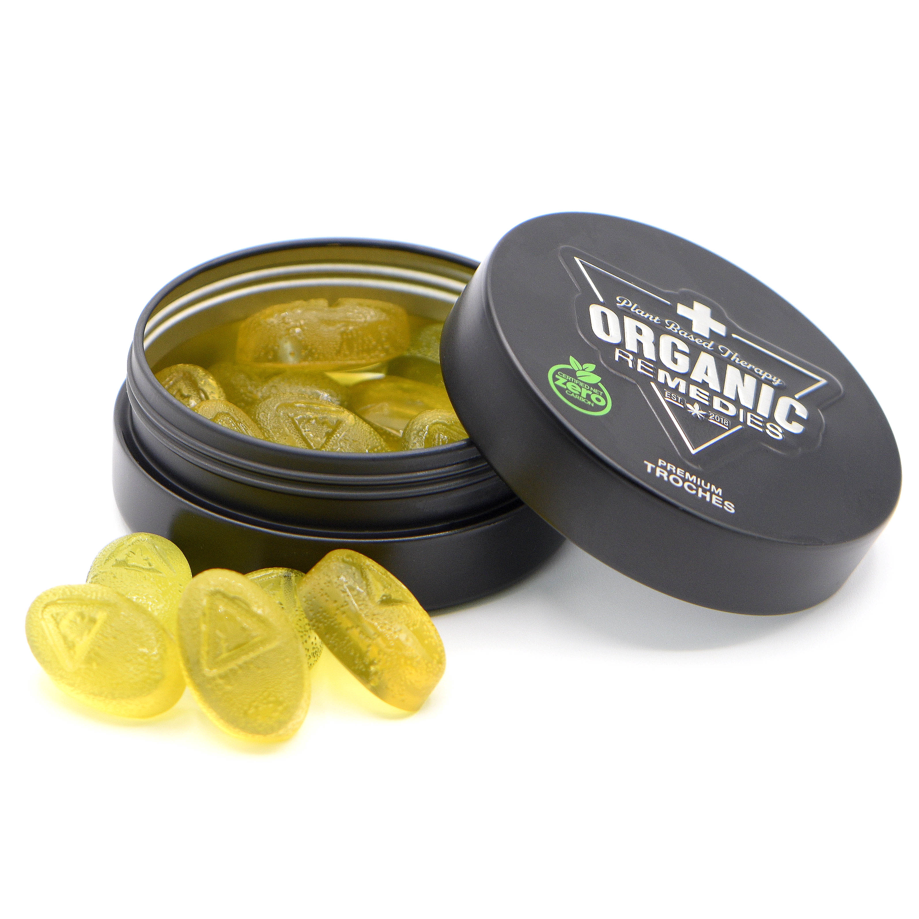 Photograph of product: Limeade Troches 1500mg (15-Pack | 100mg Each)
