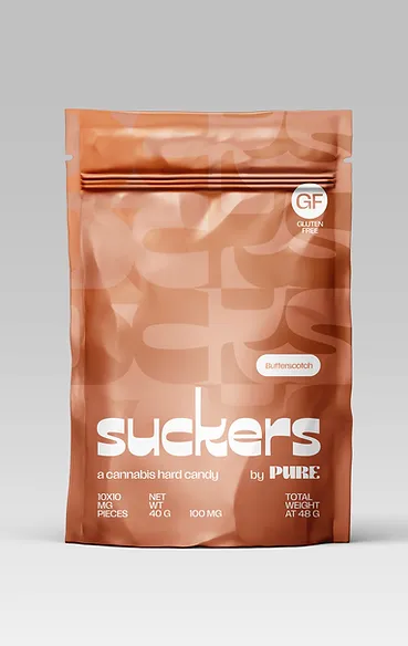 Photograph of product: Cherry Limeade Sucker Candies