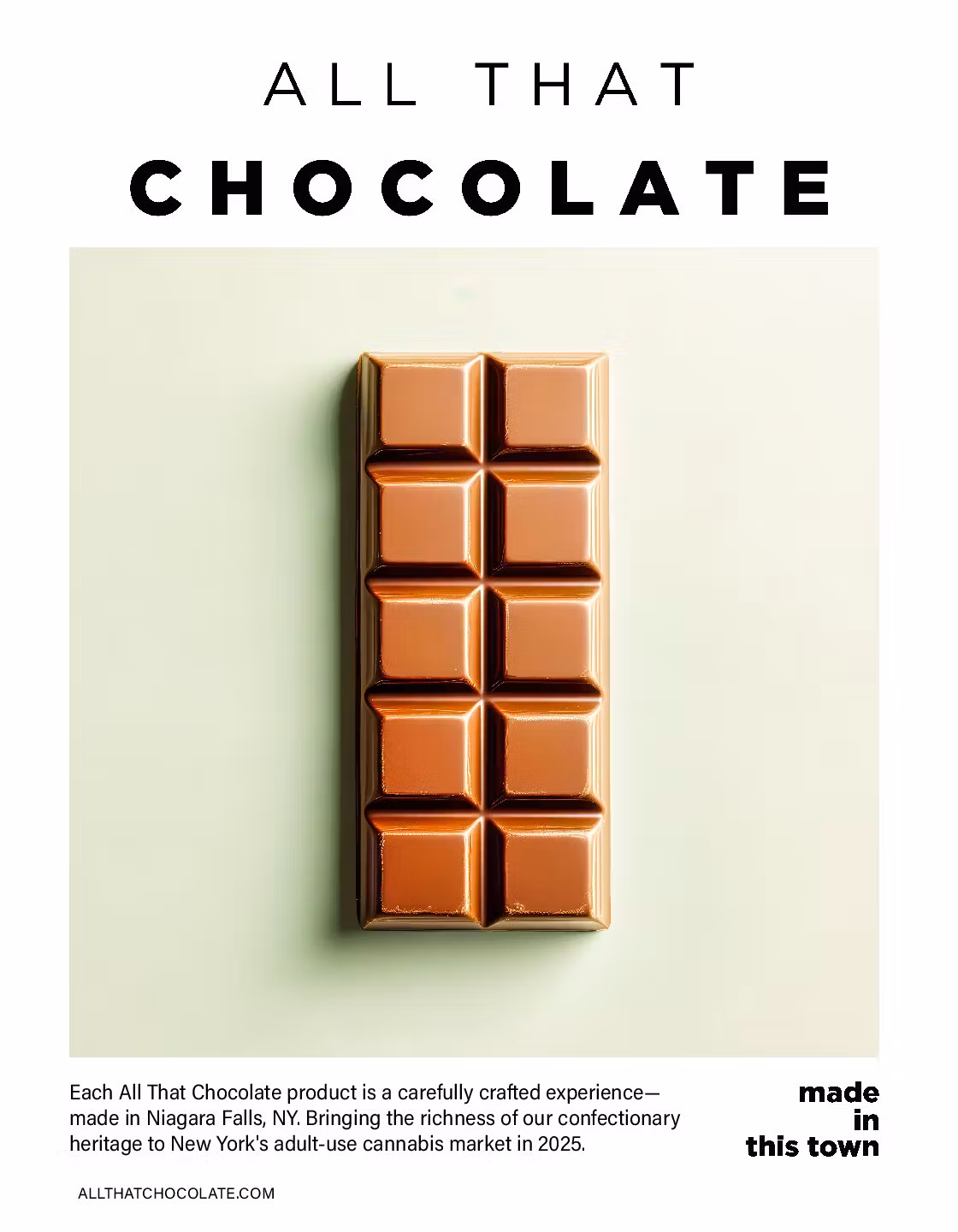 Photograph of product: All That Chocolate - Milk 100mg
