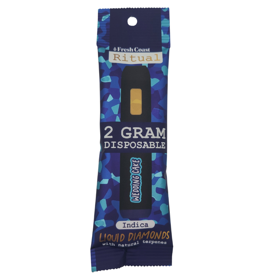 Photograph of product: Wedding Cake 2g Disposable