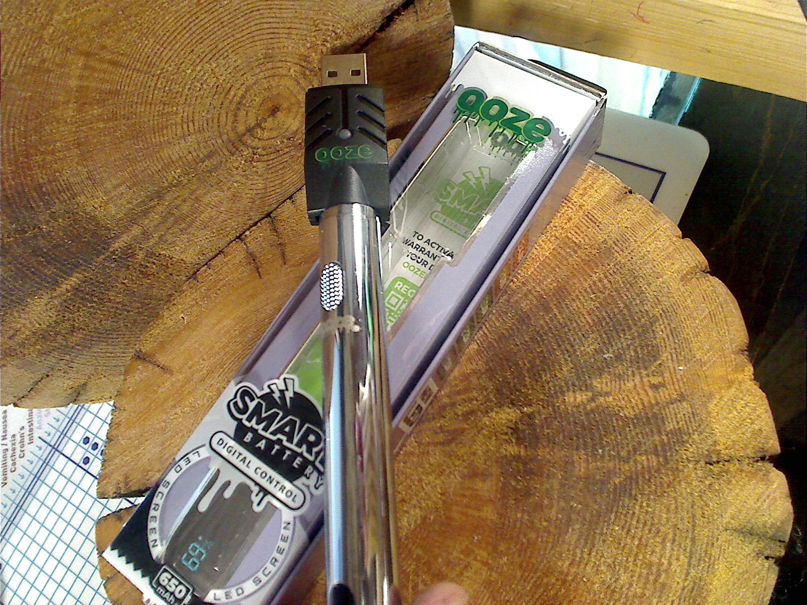 Photograph of product: Battery | Ooze Smart Digital Control
