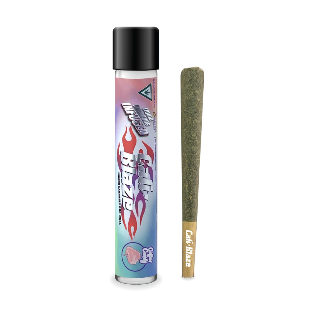 Photograph of product: Cali Blaze Infused Preroll | Cotton Candy