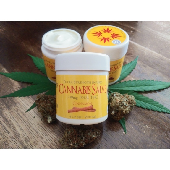 Photograph of product: NM Sacred Flower - Cinnamon 4oz Salve