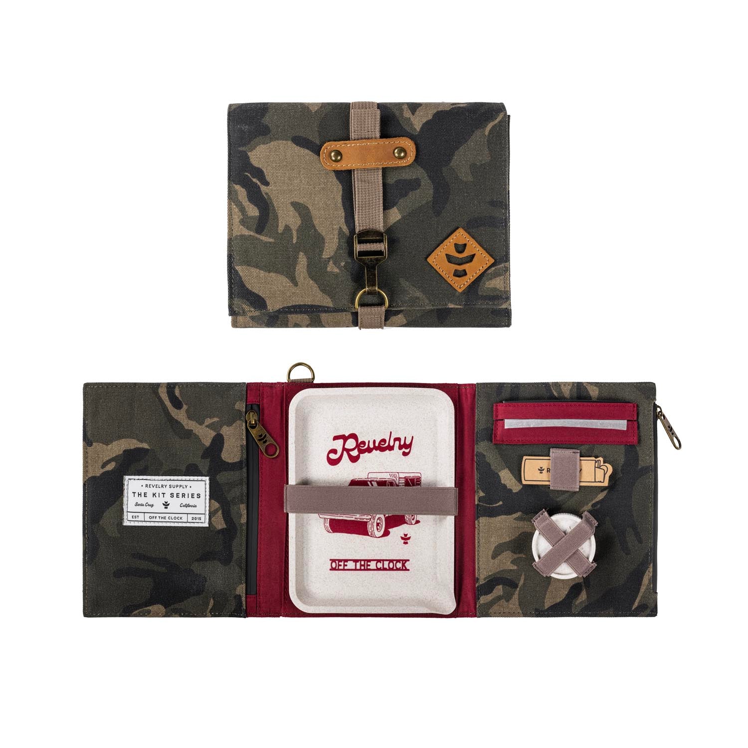 Photograph of Product: Revelry The Rolling Kit - Smell Proof Kit - Camo