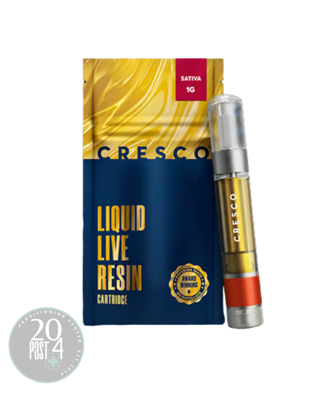 Photograph of product: Cresco Refresh | Ethanol | Liquid Live Resin Cart