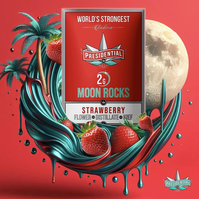 Photograph of product: Strawberry | 2g Moon Rock