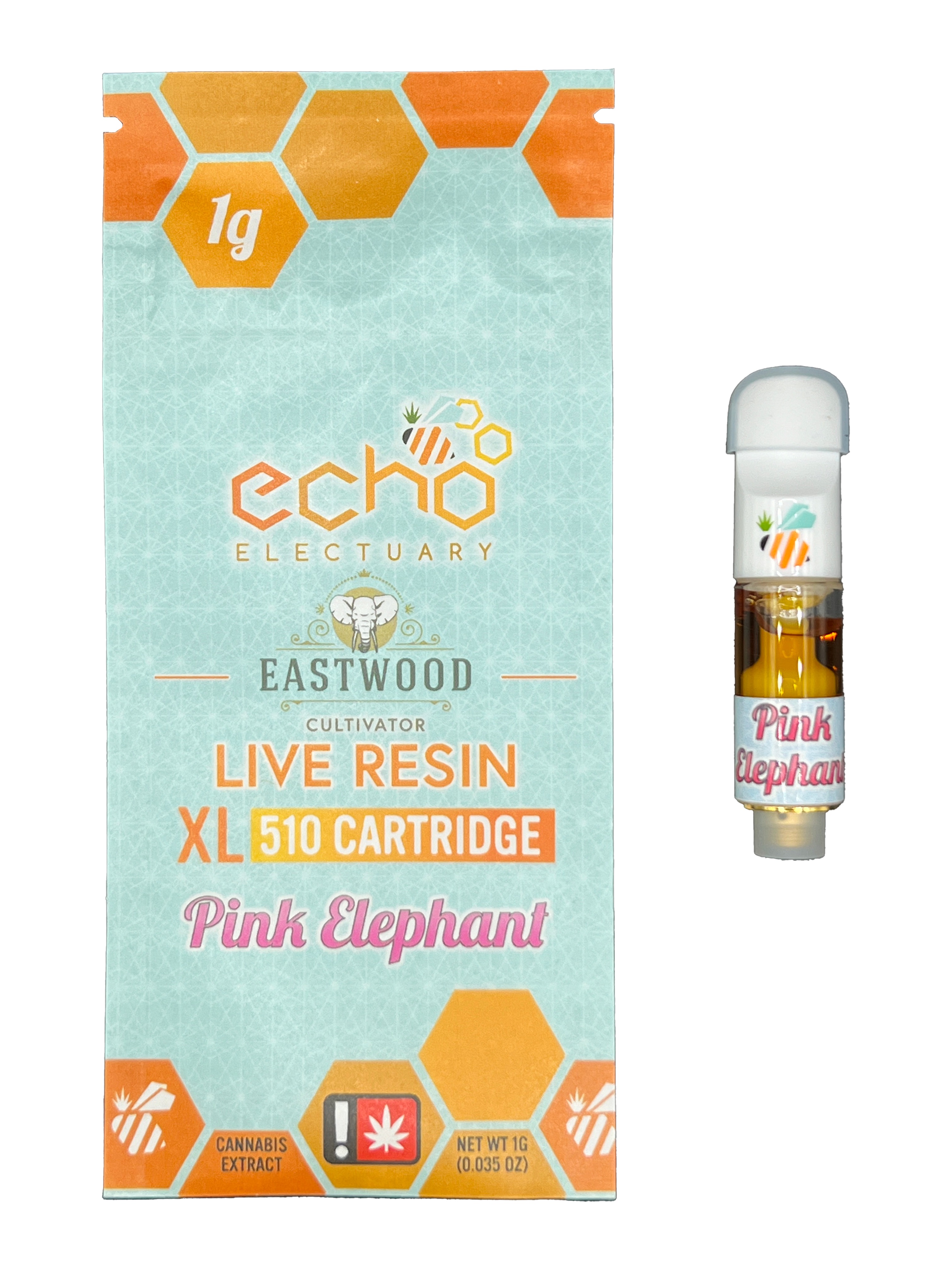 Photograph of product: Pink Elephant Live Nectar XL Cartridge