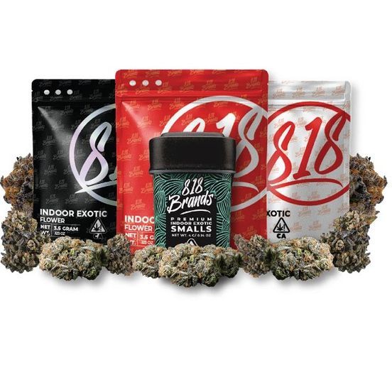 Photograph of product: 818 Flower Purple Cream 3.5g - 