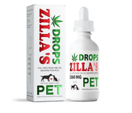 Photograph of product: CALM DOG DROPS | CBD + CBN TINCTURE | 1280MG/250MG