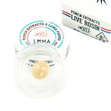 Photograph of product: Punch Extracts Luma First Class Funk 1g Live Rosin Badder T3