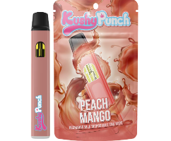 Photograph of product: Disposable Pen [RECHARGEABLE] | Kushy Punch | Peach Mango