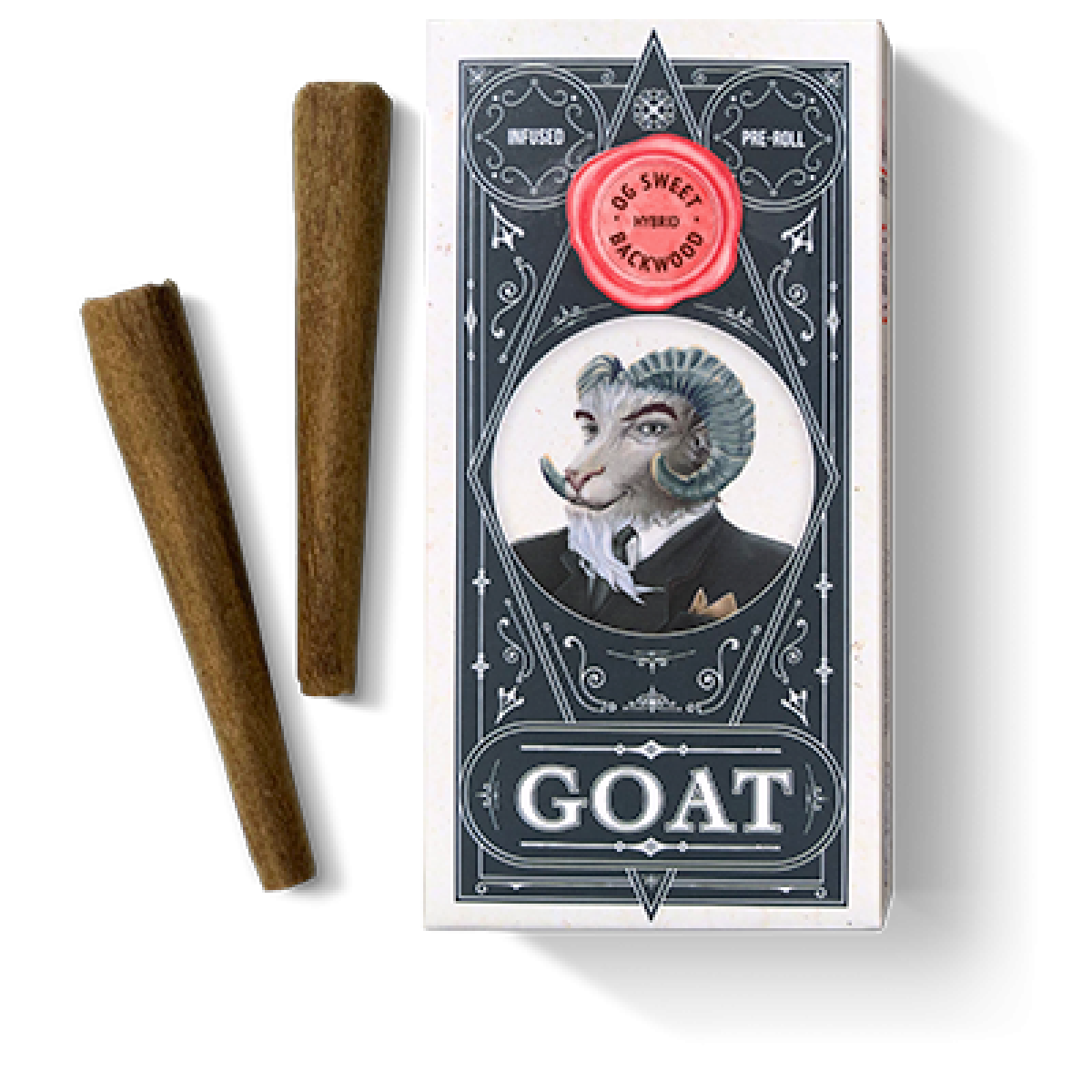 Photograph of product: OG Sweet Backwood - Infused Pre-Roll - 0.6g/2pk