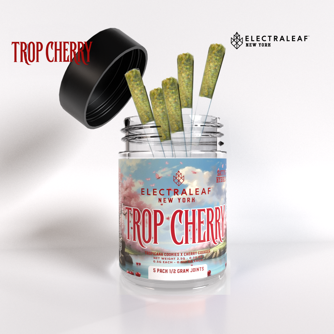 Photograph of product: Electraleaf - Trop Cherry 5Pk - Pre Rolls