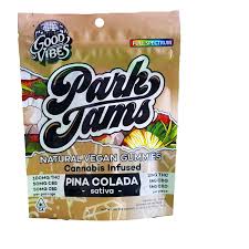 Photograph of product: PINA COLADA 2:1:1(TH-oui:CBG:CBD) 10 PACK GUMMIES