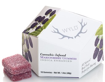 Photograph of product: Marionberry [I] - 100MG Gummies 10PK