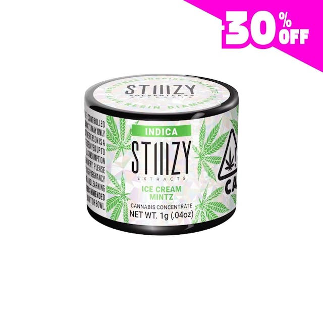 Photograph of product: Ice Cream Mintz - Live Resin Diamonds 1g - 