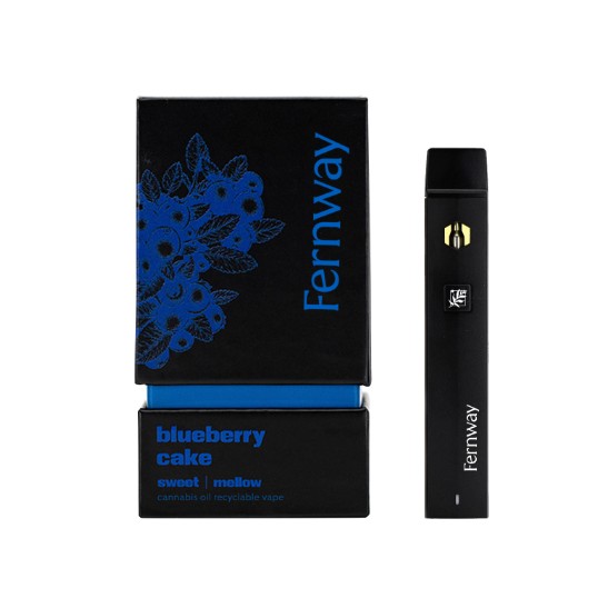 Photograph of product: Fernway Blueberry Cake (I) Traveler Vape 1g