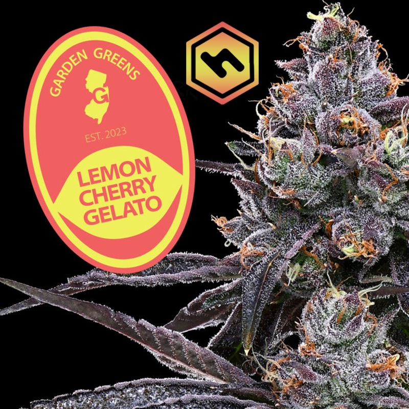 Photograph of product: Garden Greens | Lemon Cherry Gelato | 3.5g