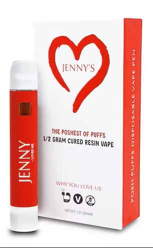 Photograph of product: Jenny's | Cured Resin Vape Tangerine Cookies
