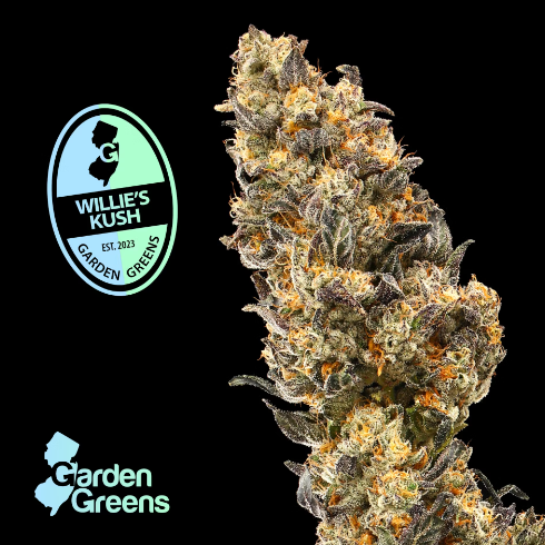 Photograph of product: Garden Greens - Willy Kush - 3.5g - Flower