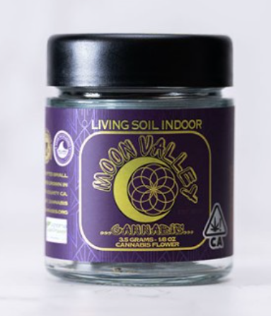 Photograph of product: Moon Valley | Almond Mochi | Indoor Living Soil Flower | 1/8oz - 3.5g