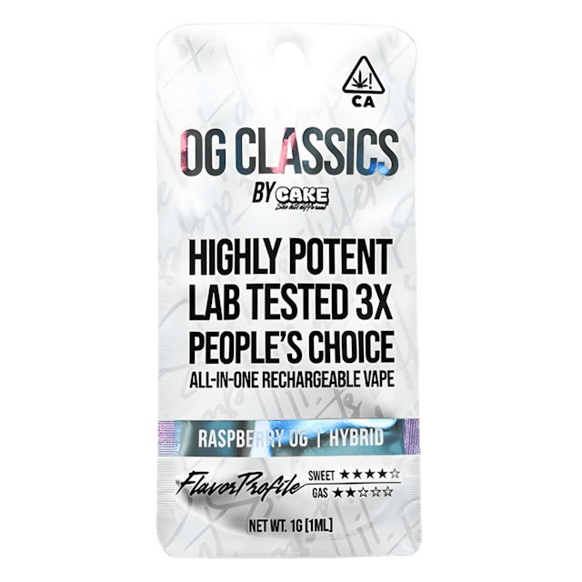 Photograph of product: Raspberry OG - OG Classics 1g - 