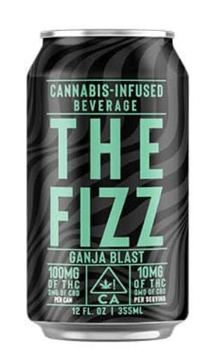 Photograph of product: Ganja Blast 100mg 12oz - Can