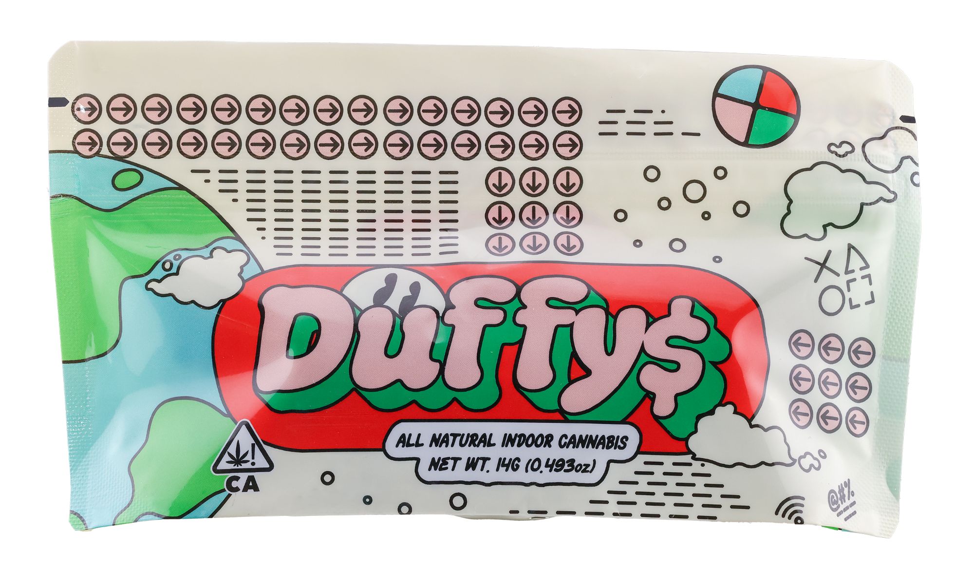 Photograph of product: Duffy's | Blue Slush | Hybrid | Indoor Smalls - 14g
