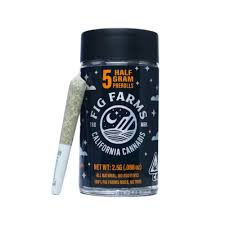 Photograph of product: Fig Farms Preroll 5pk 2.5g - Mad Dog (H)