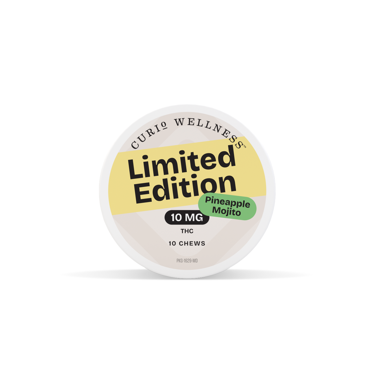 Photograph of product: Pineapple Mojito Chews 10mg x 10pk