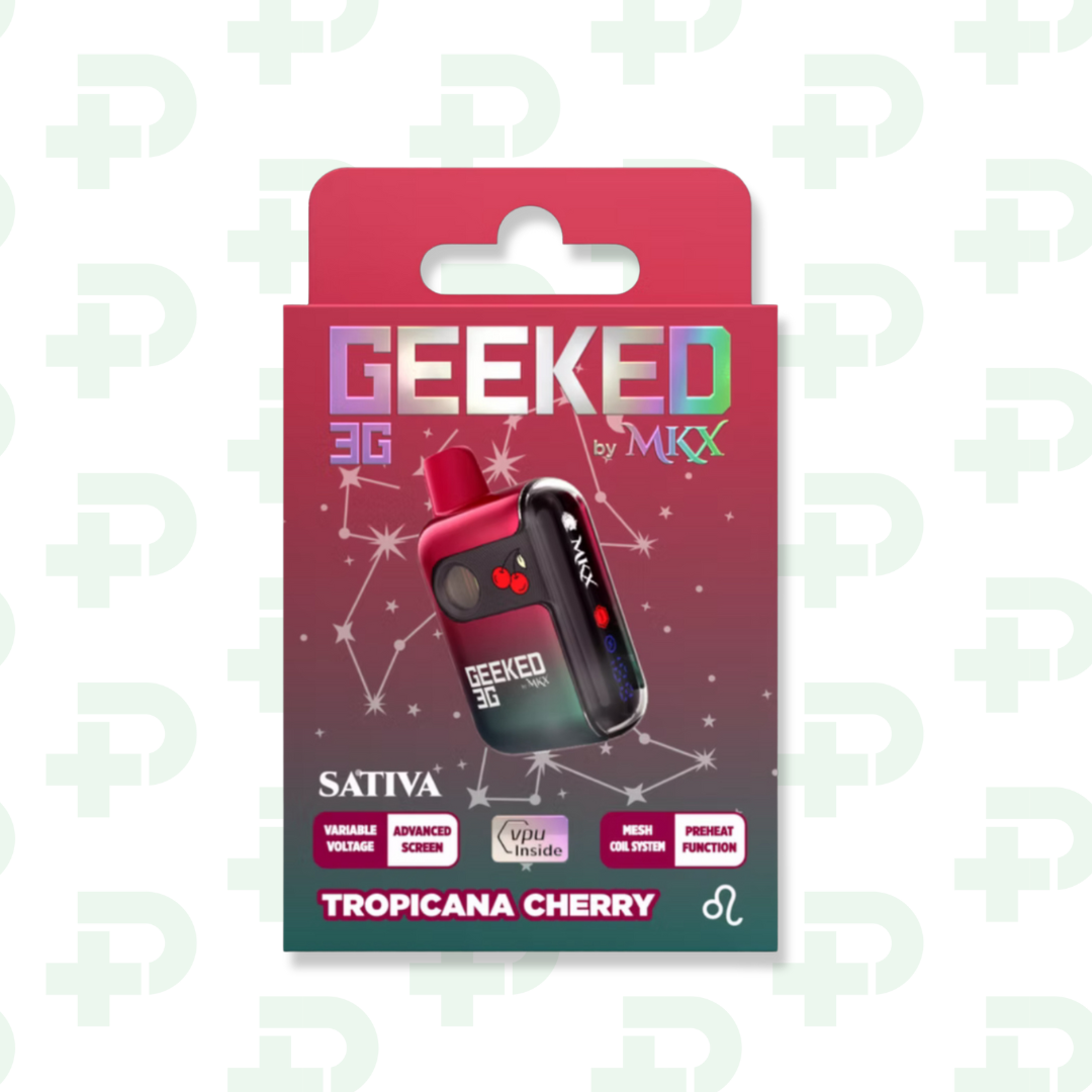 Photograph of product: Geeked by MKX Disposable - Tropicana Cherry