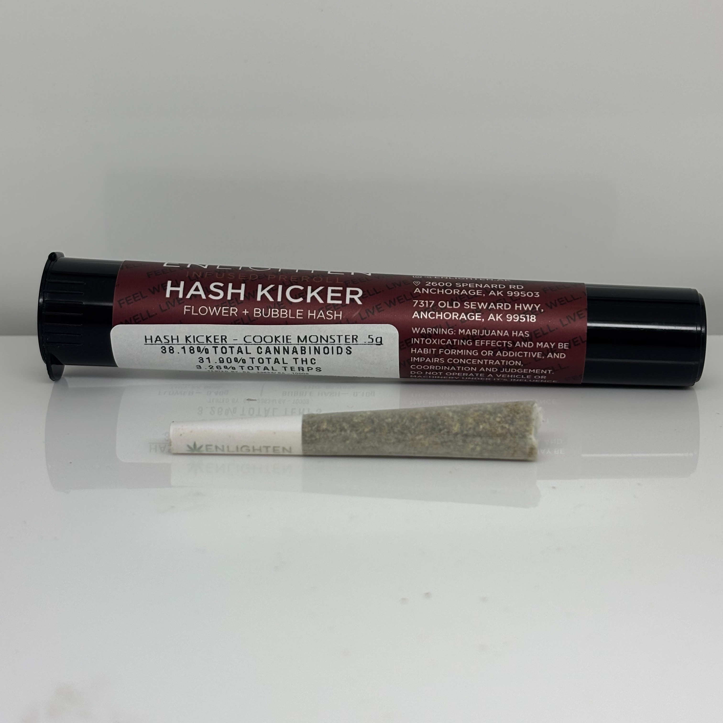 Photograph of product: Cookie Monster 0.5g au chocolat Kicker 31.90% TH-oui by Enlighten