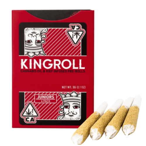 Photograph of product: Kingroll - Oui'd #7 Variety 4Pack Infused Prerolls - 