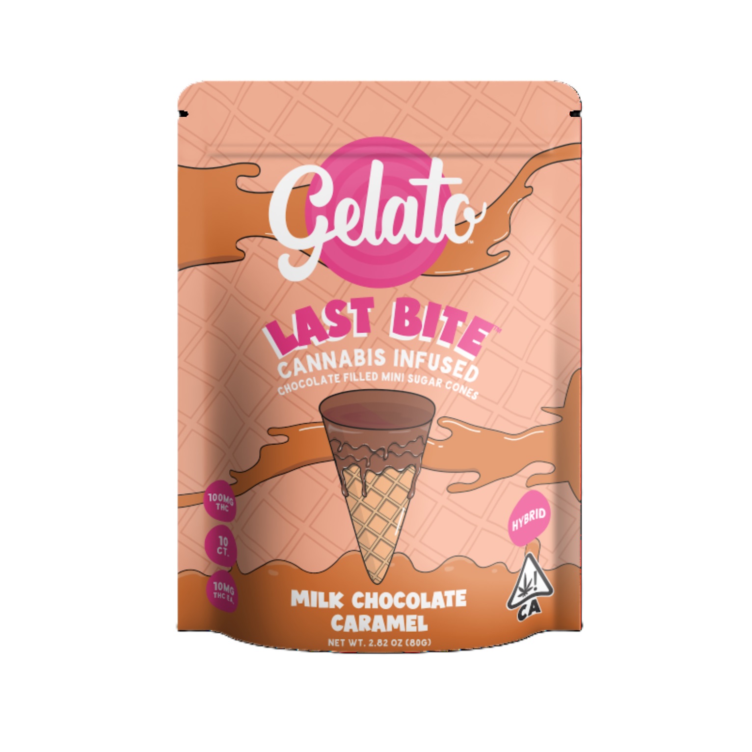 Photograph of product: Gelato Last Bites - Milk Chocolate Caramel