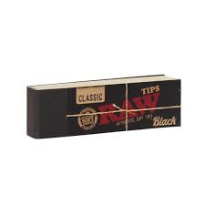 Photograph of product: Black Soft Tips | 50pk | RAW