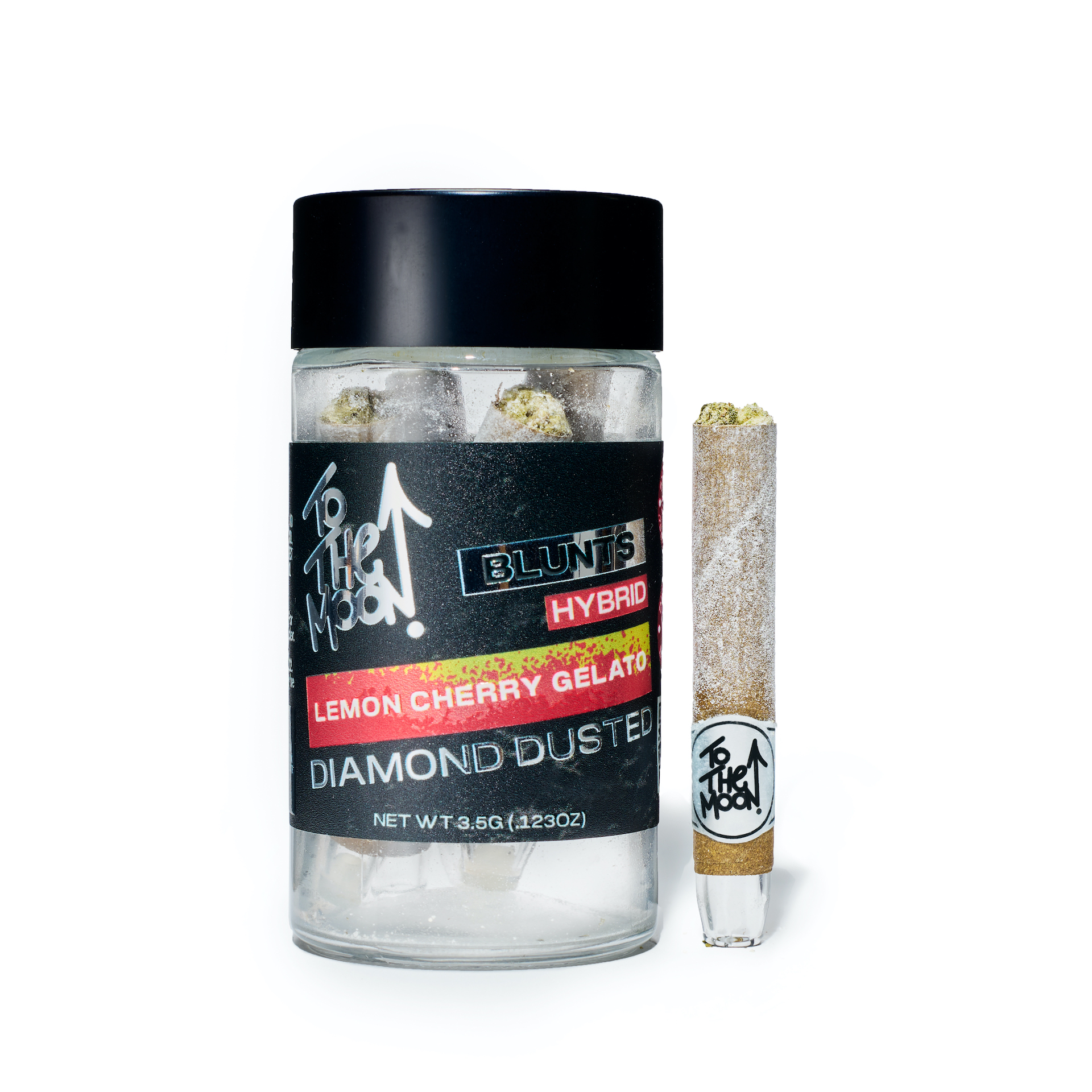 Photograph of product: 5-pack Diamond Dusted Infused Blunts - Lemon Cherry Gelato